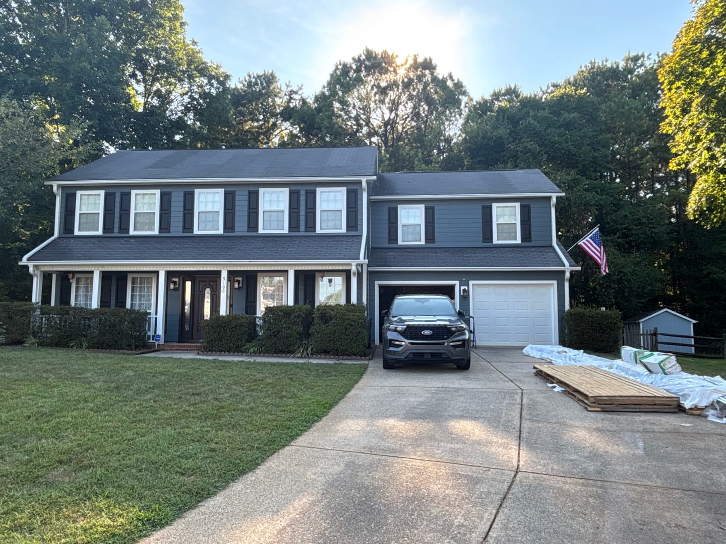 Customer photo review of 3' x 5' American Flag
