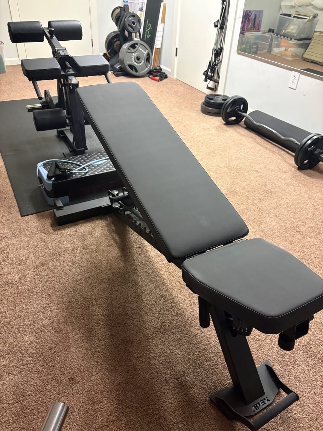 Customer photo review of APEX ADJUSTABLE BENCH