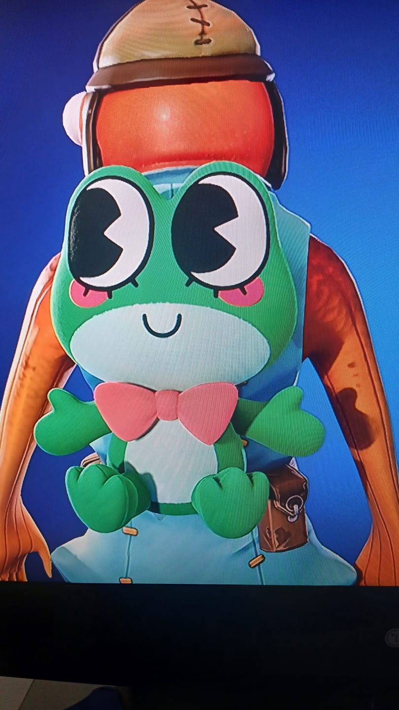 Customer photo review of Ribbit Plush