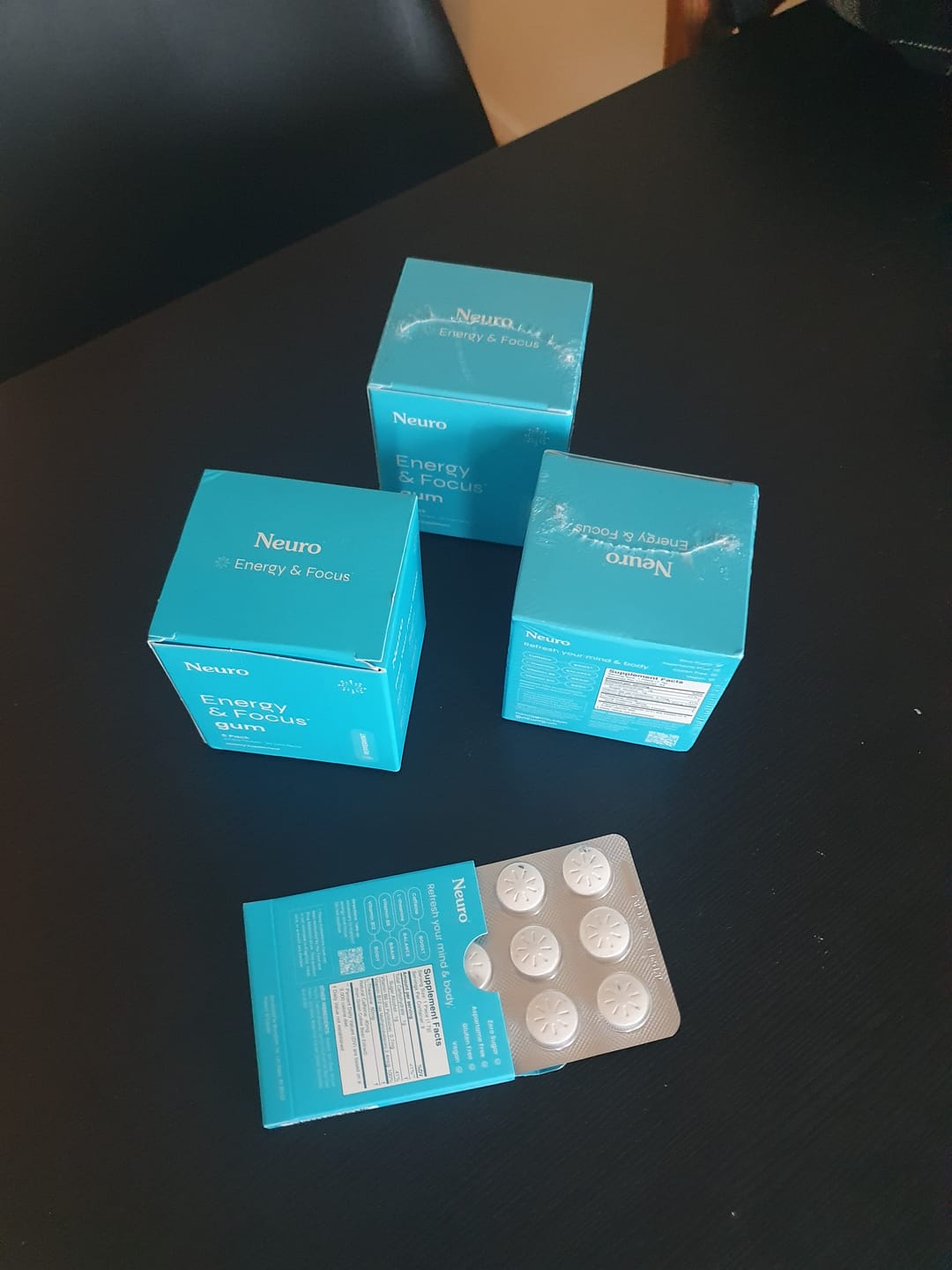 Customer photo review of Energy & Focus Gum