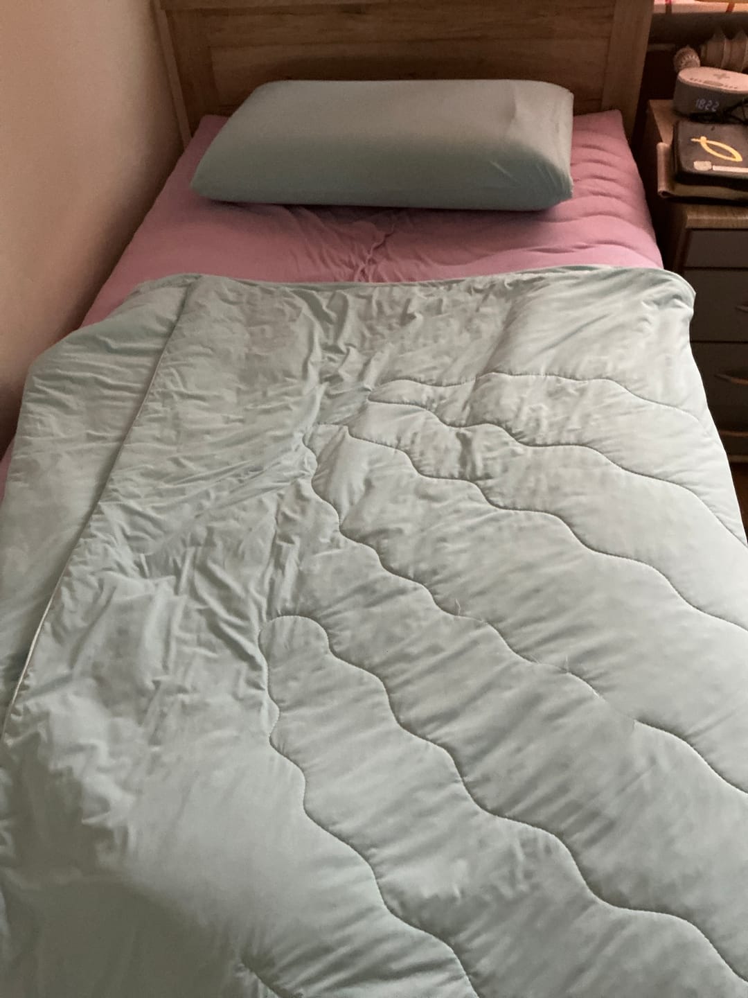 Customer photo review of MagicSleep® Decke – Kühlende Eisdecke für heiße Sommernächte