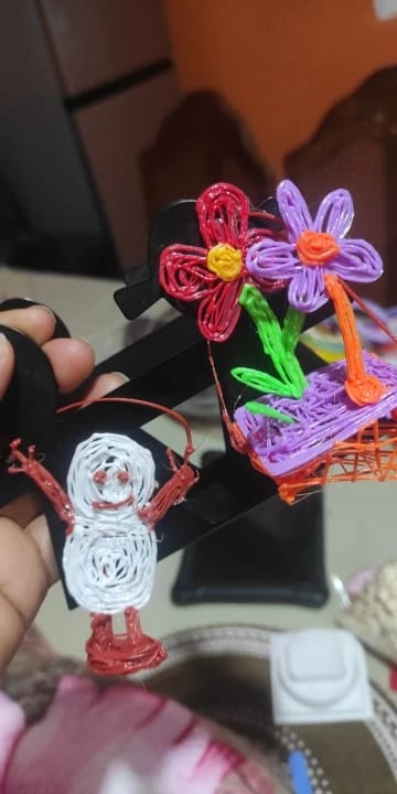 Customer photo review of Bolígrafo 3D Mágico LovelyKids™