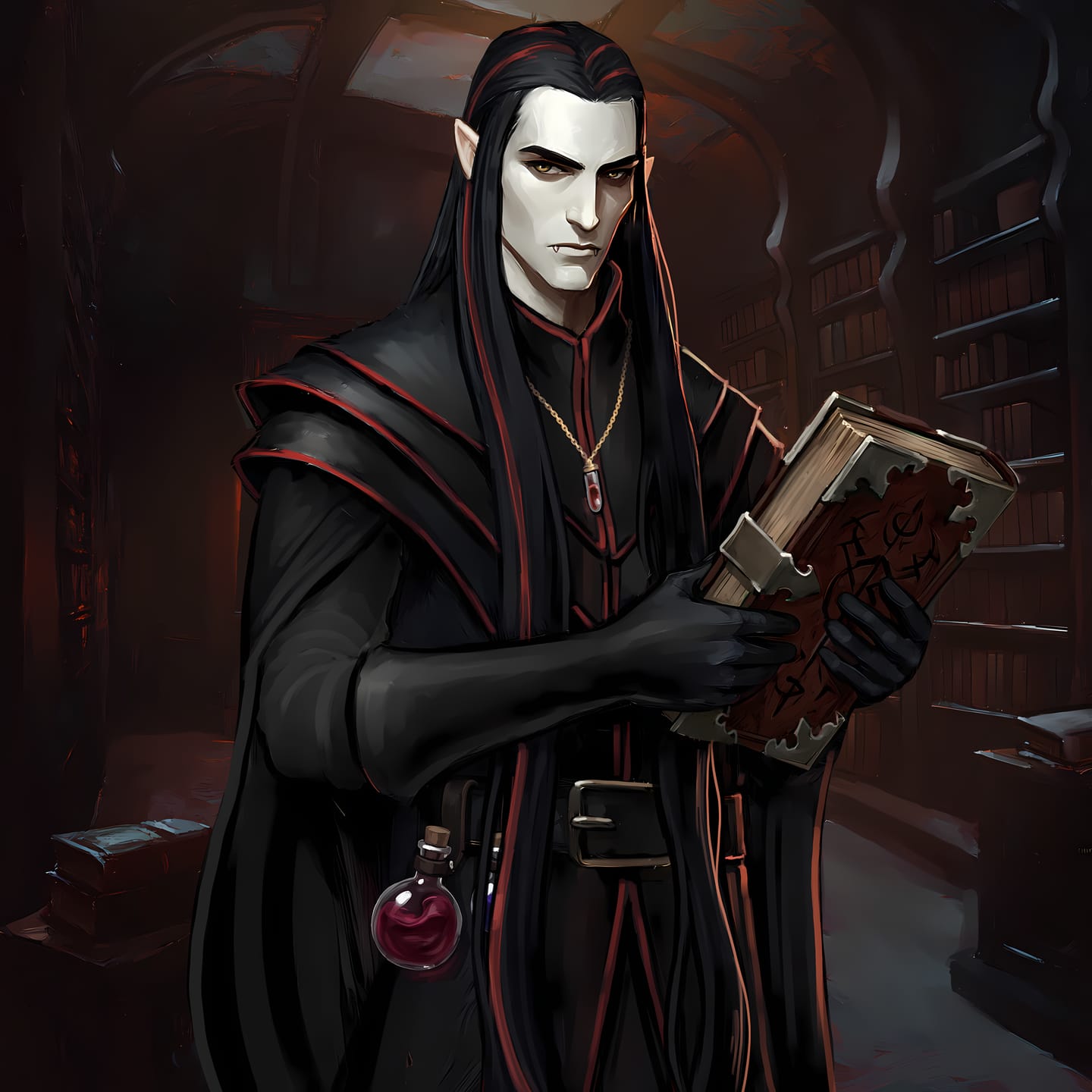 Customer photo review of D&D Character Art