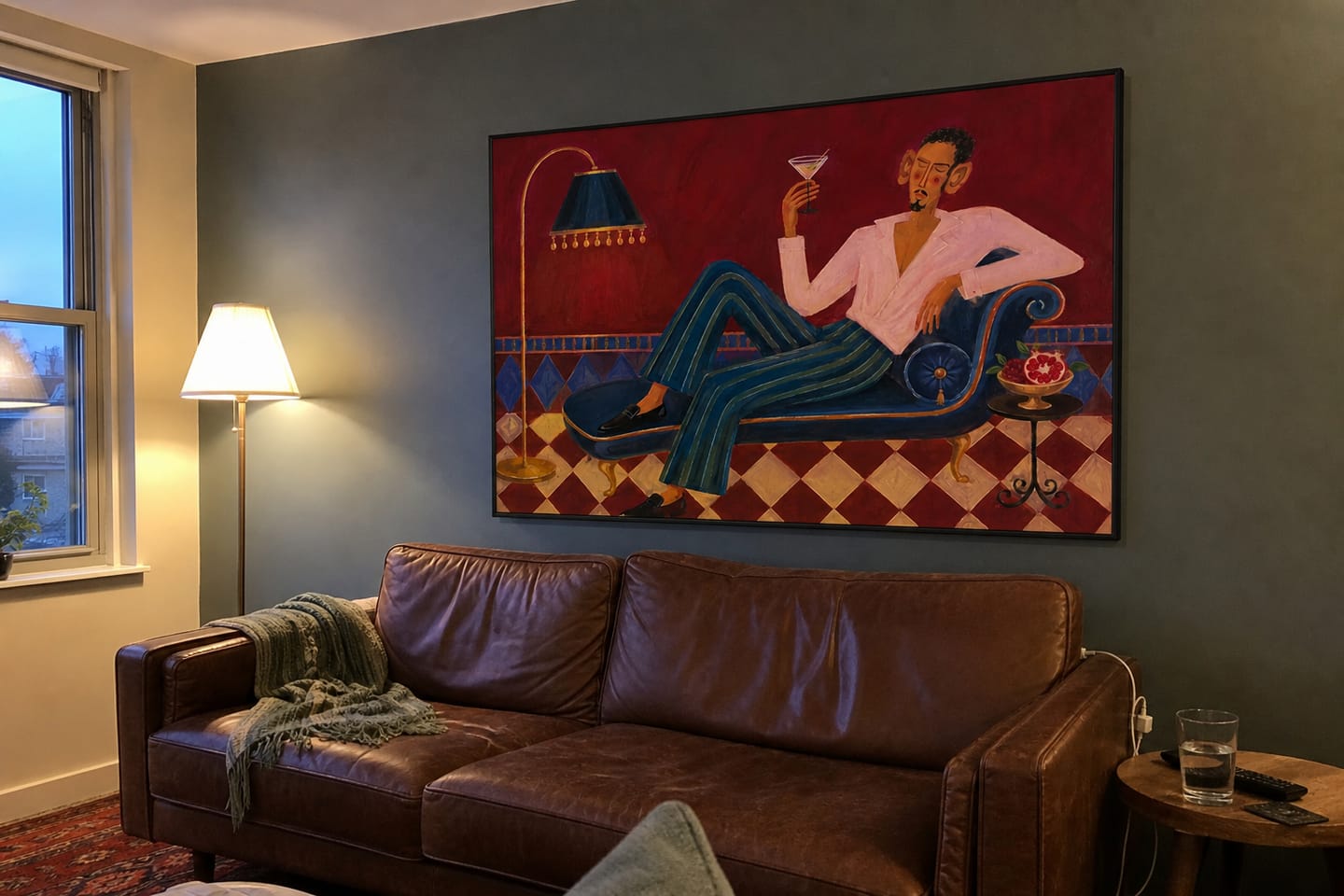 Customer photo review of Modern Folk Art ｜ Velvet Solitude