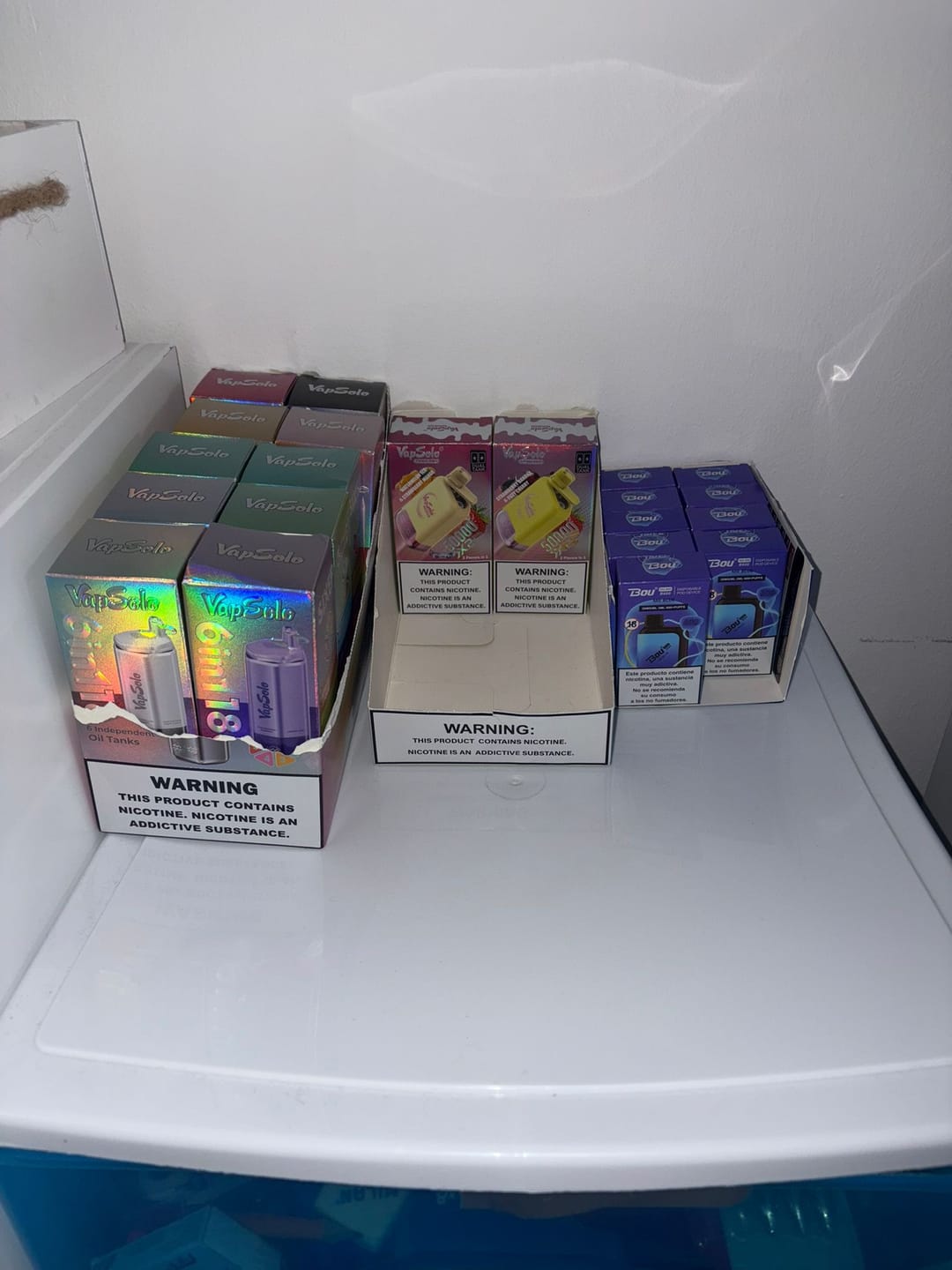 Customer photo review of VAPSOLO SIXER 180k | 6 sabores en 1