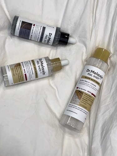 Customer photo review of Peel Shot Glow Black Rice Ampoule