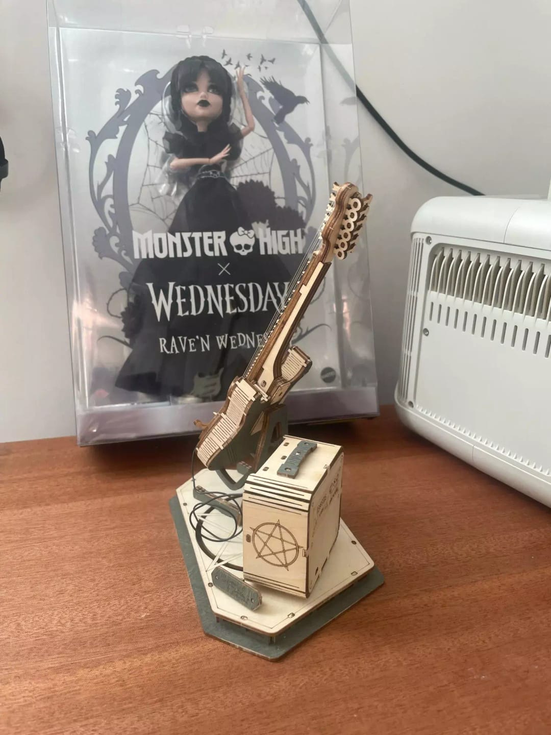 Customer photo review of Electric Guitar Model 3D Wooden Puzzle