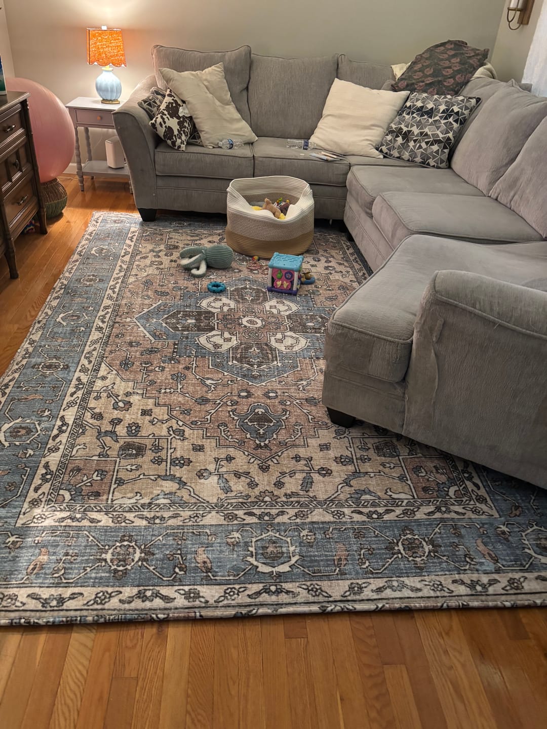 Customer photo review of Designer Relax Mat - 1.4" Thick Foam Base