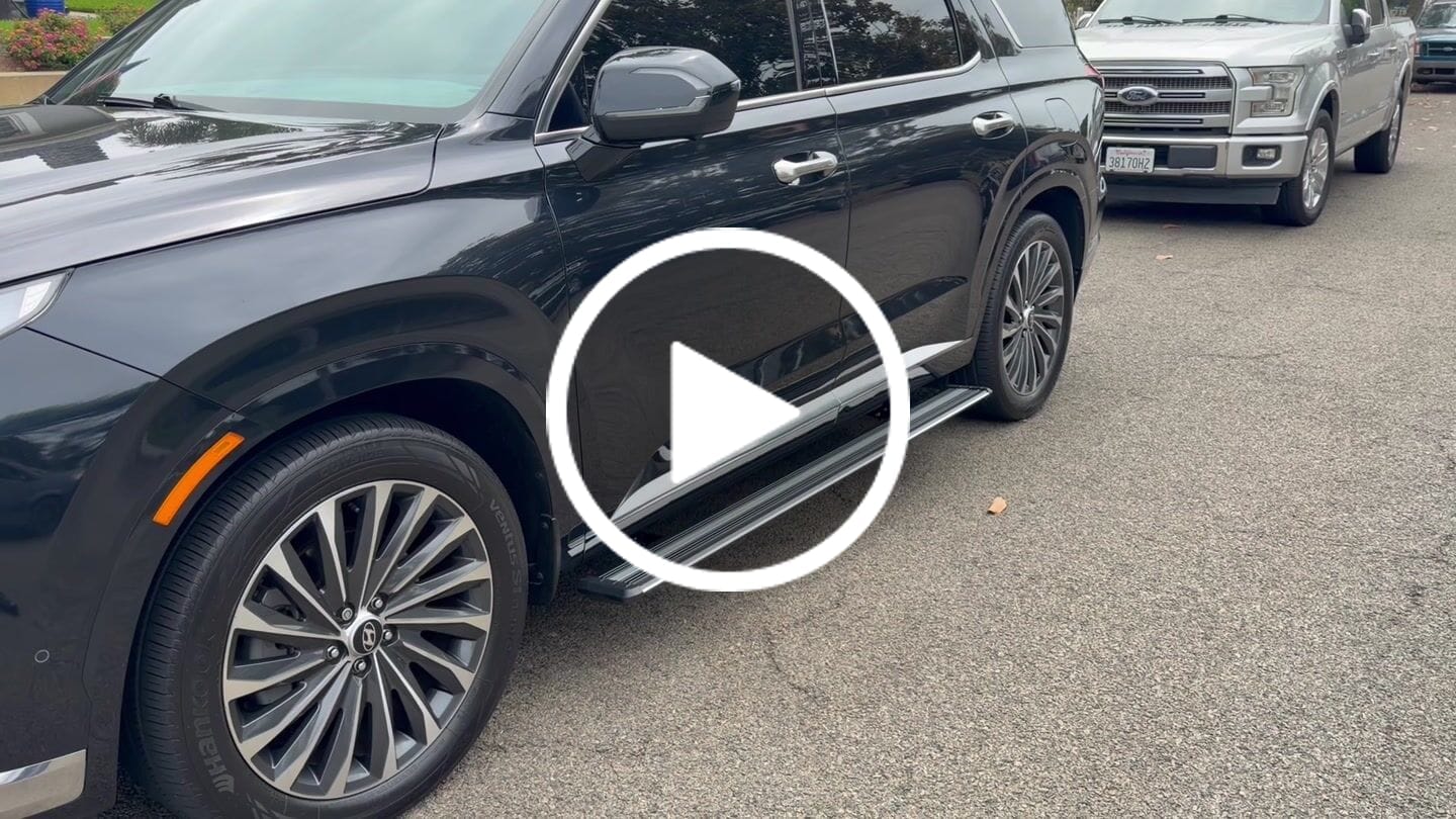 Customer video review of Hyundai Palisade Running Boards 2020 - 2025