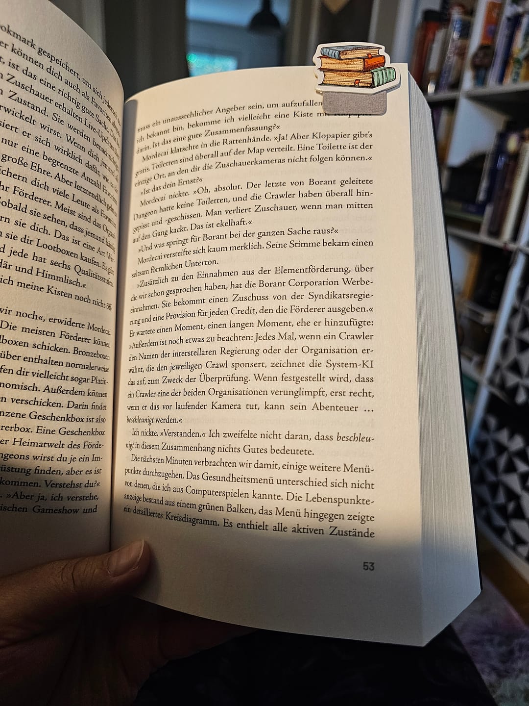 Customer photo review of Lesezeichen Set "Books" – Magnetische Buchclips (3 Stück)