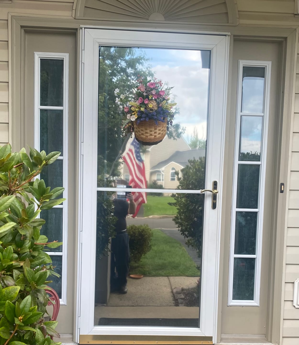 Customer photo review of Clear 5 Lite Glass and Frame Kit (Full Sidelite)