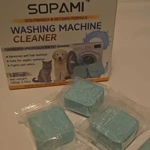 Customer photo review of Pulizia Profonda Tablet per Lavatrice Neutralizza Odori Animali
