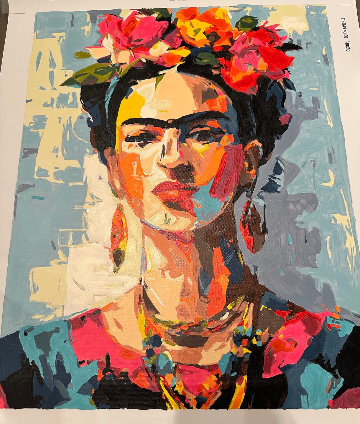 Customer photo review of Hide & Paint Marker – For Paint by Numbers