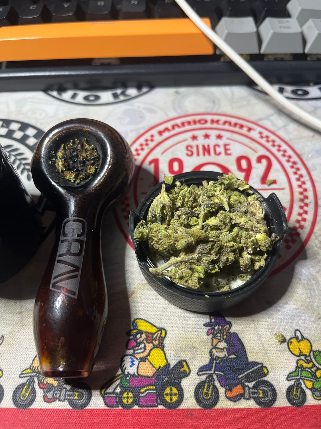 Customer photo review of White Widow THCA Flower