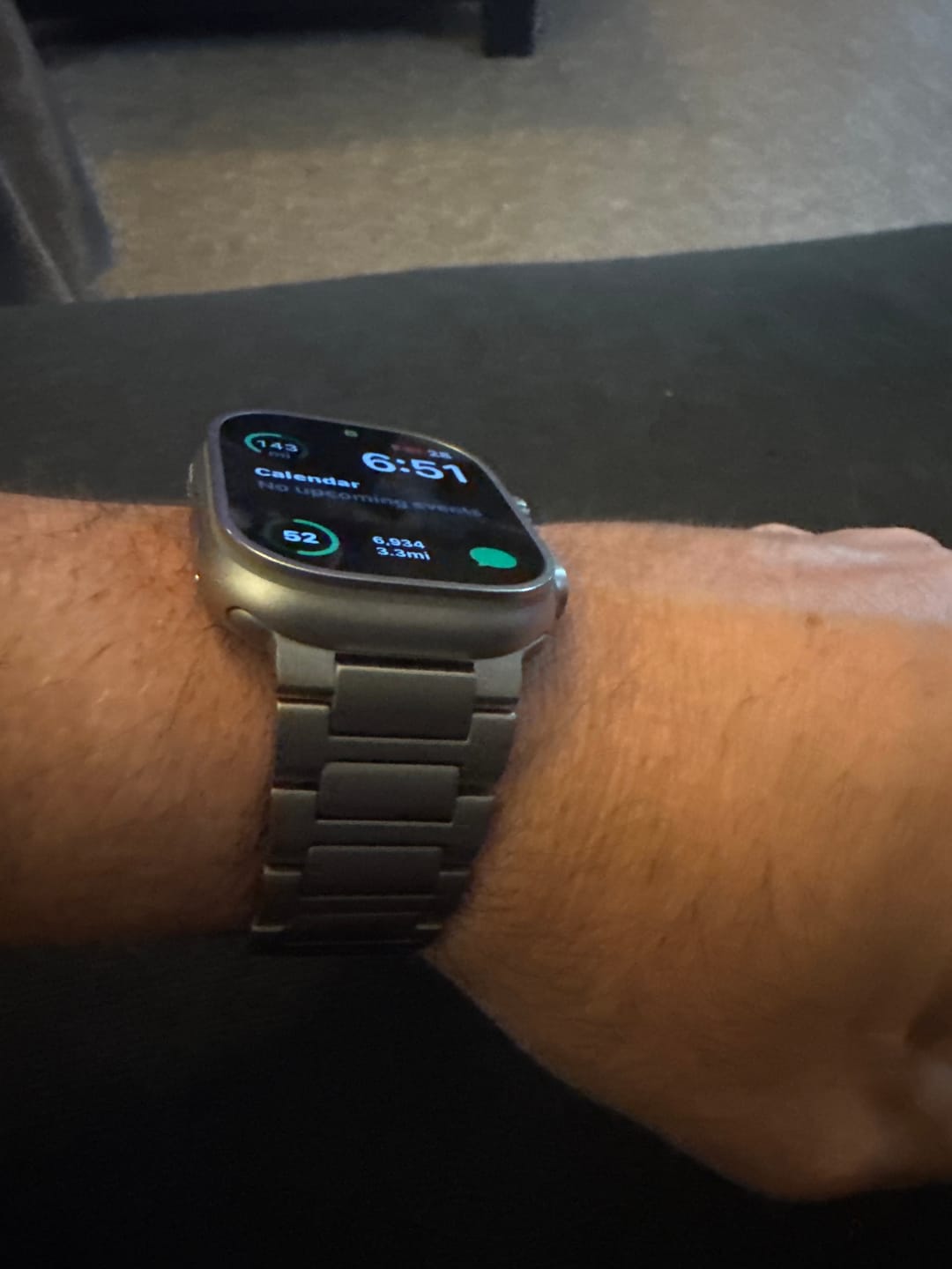 Customer photo review of Titanium Bracelet Pro
