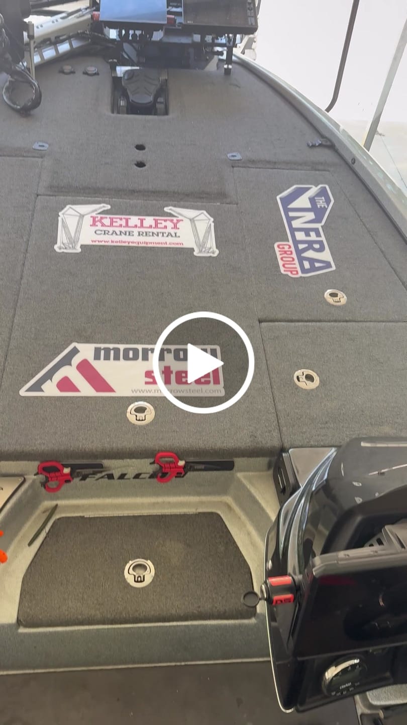 Customer video review of Custom Carpet Graphic