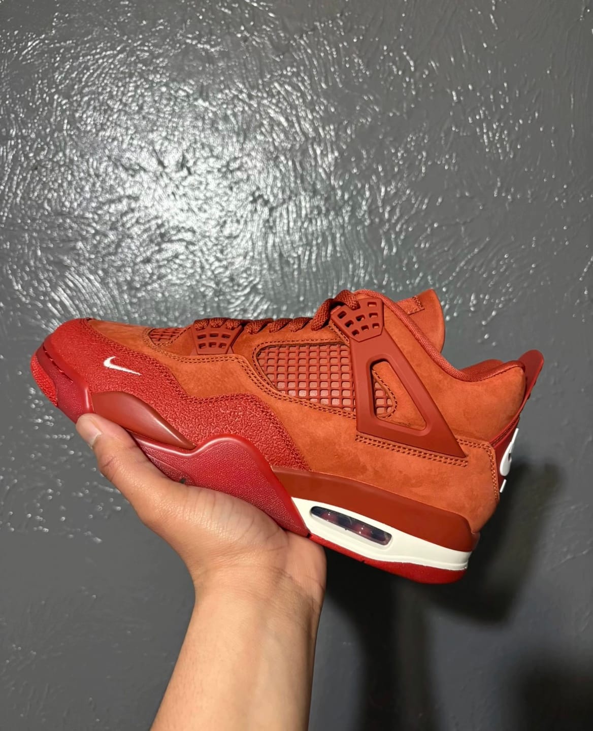 Customer photo review of Jordan x Nigel Sylvester Air Jordan 4 OG "Bike Air"