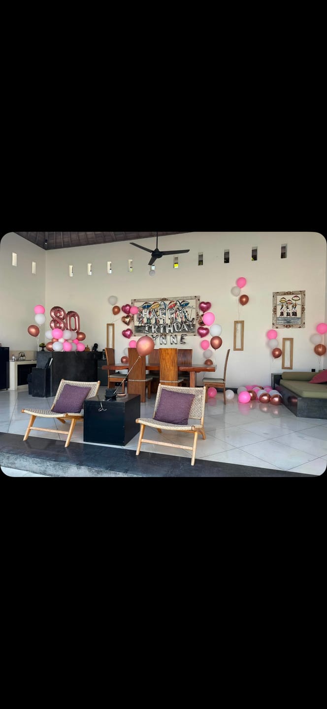 Customer photo review of 🎊 Indoor Room Decorations - Villa Room Setup
