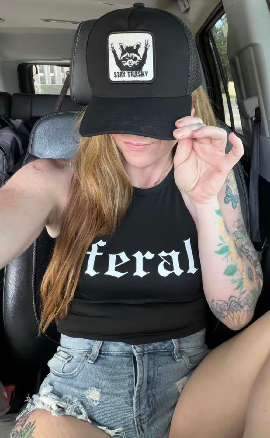 Customer photo review of Stay Trashy Unisex All-Season Hat Baseball Cap