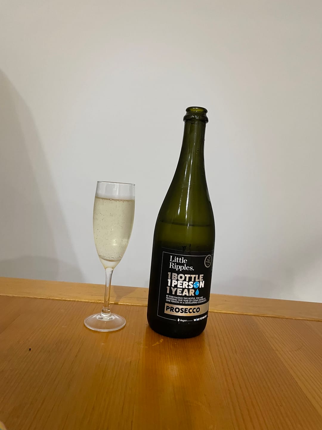 Customer photo review of Prosecco - Single Bottle