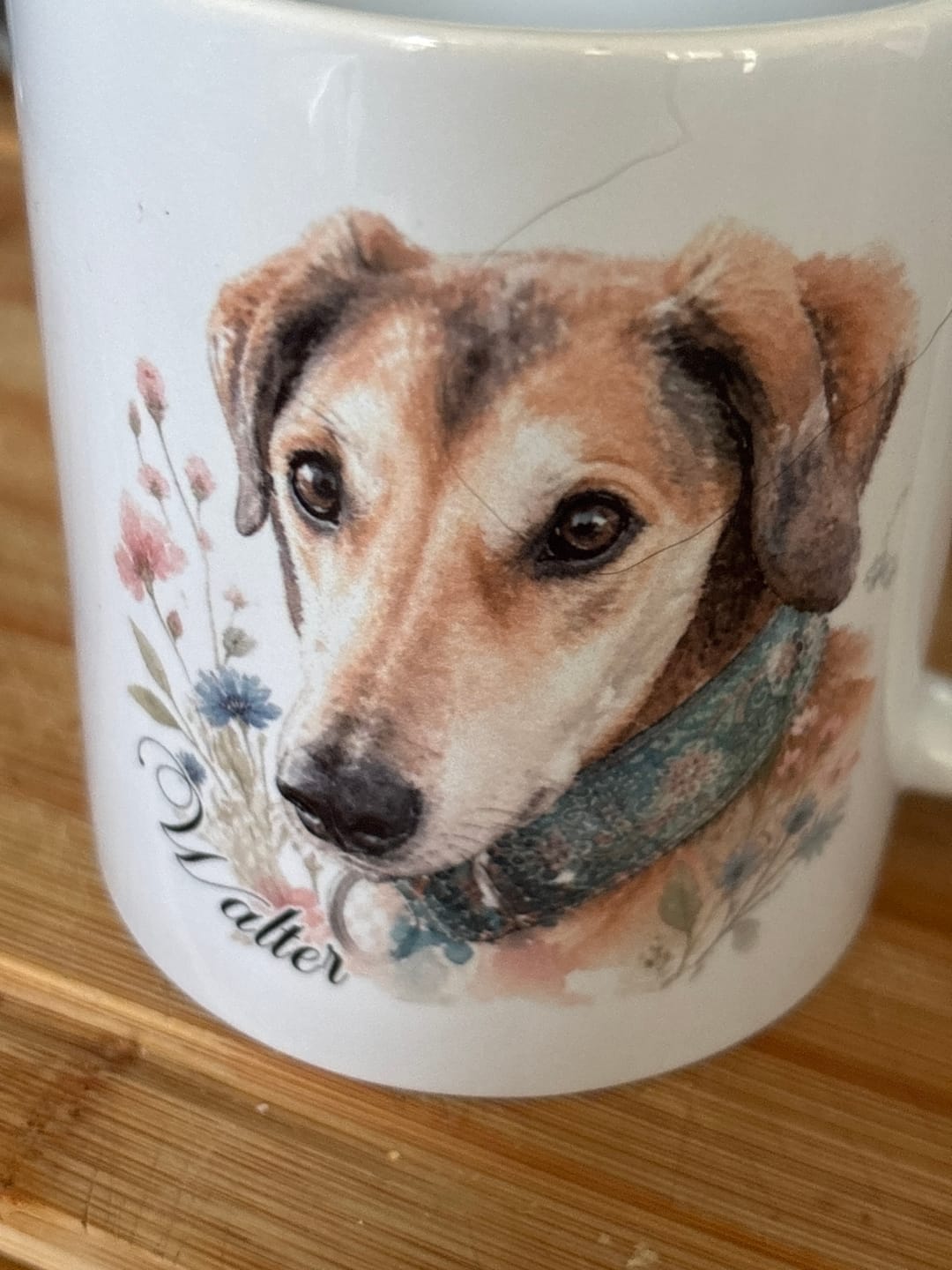 Customer photo review of Watercolour - Personalised Mug