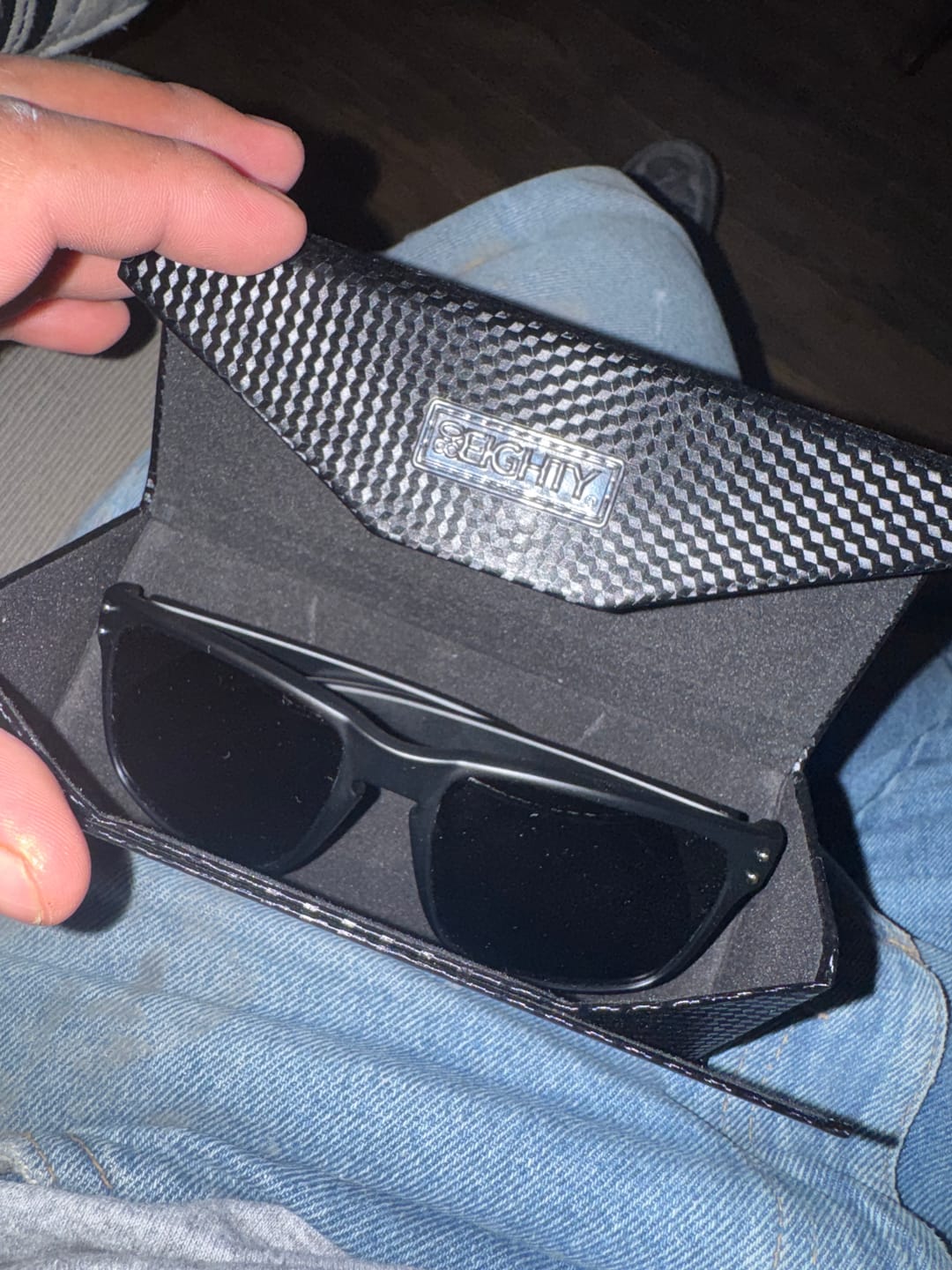 Customer photo review of 80Eighty® Polarized Sunglasses - Black