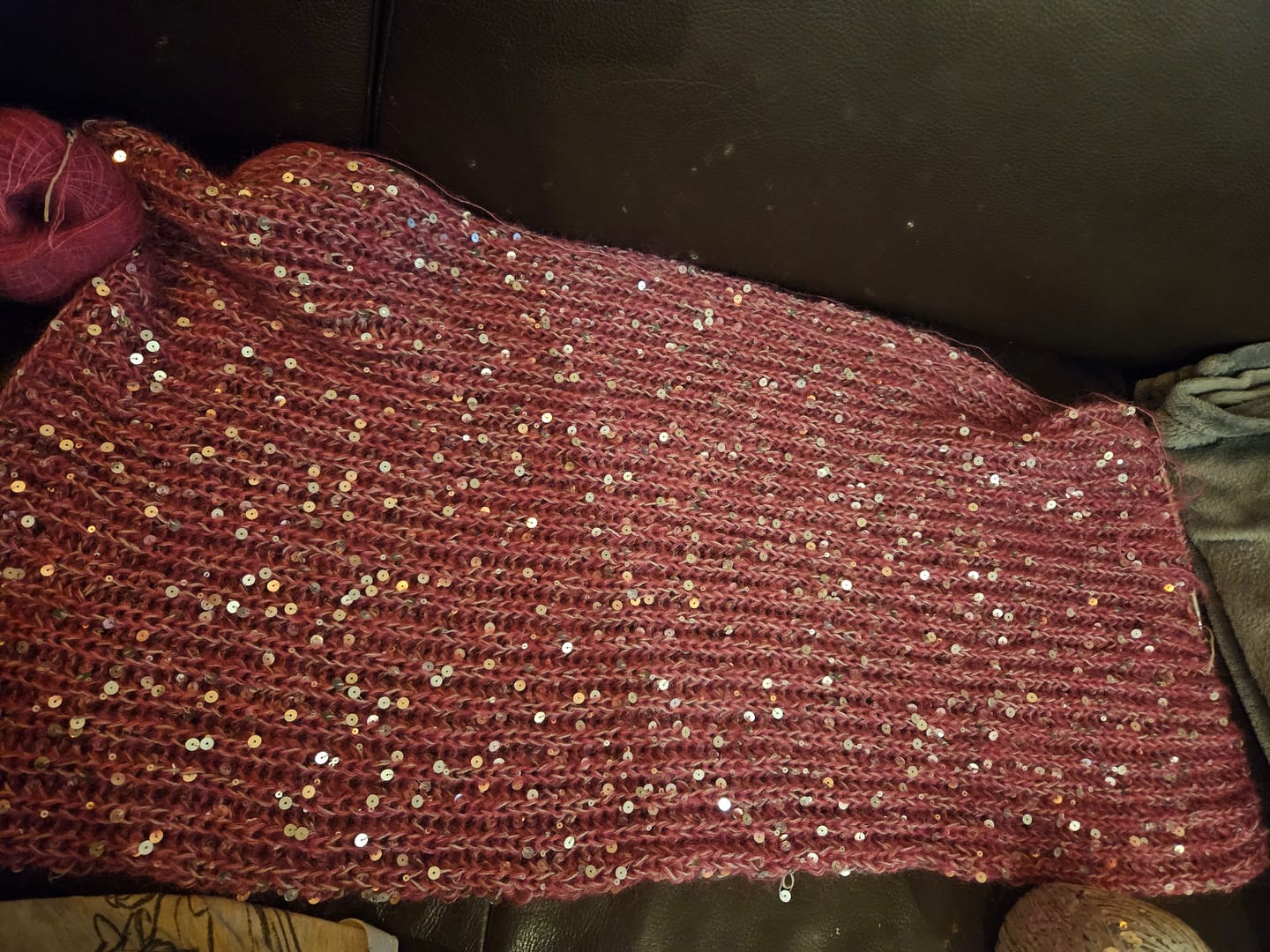 Customer photo review of Strickanleitung - Emiscarf