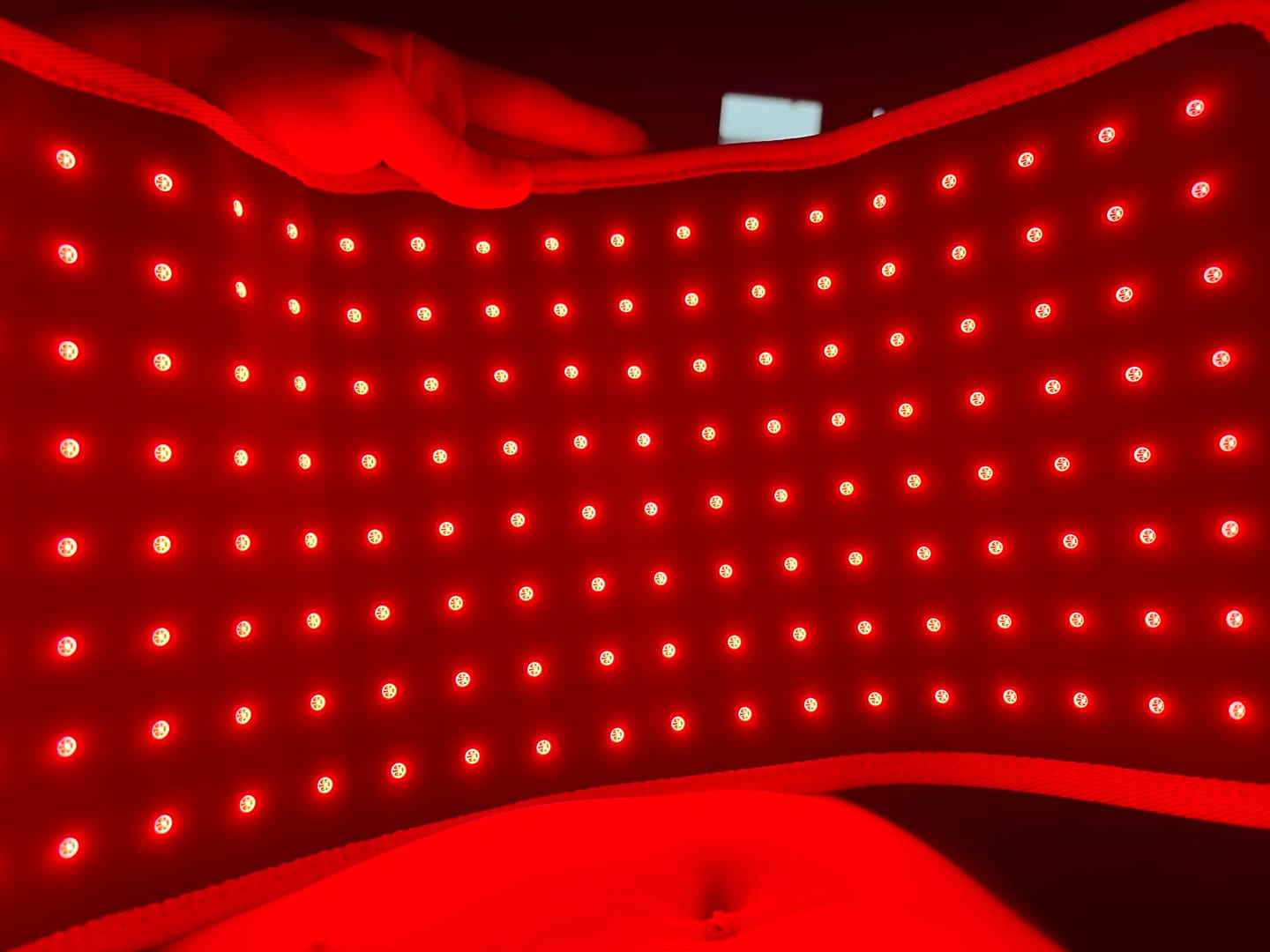 Customer photo review of Advantage Red Light Therapy Wrap