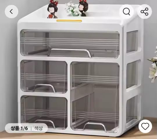Customer photo review of Drawer Medicine Storage Box - Layered Family Medicine Organizer with Large Capacity