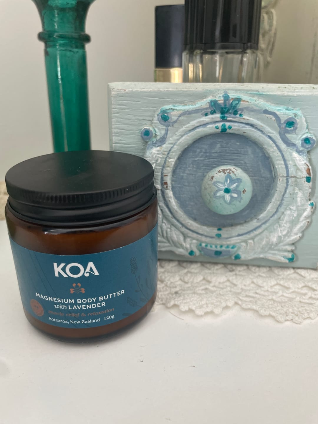 Customer photo review of Magnesium Body Butter with Lavender
