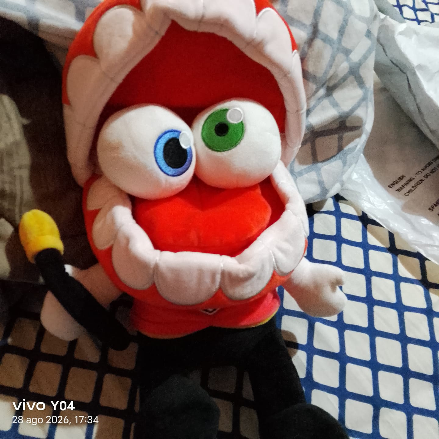 Customer photo review of Caine Plush