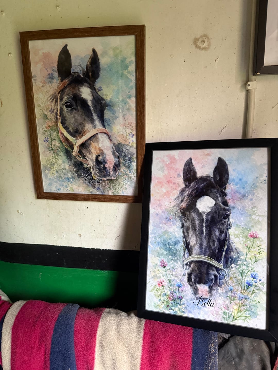 Customer photo review of Personalised Poster - Watercolour