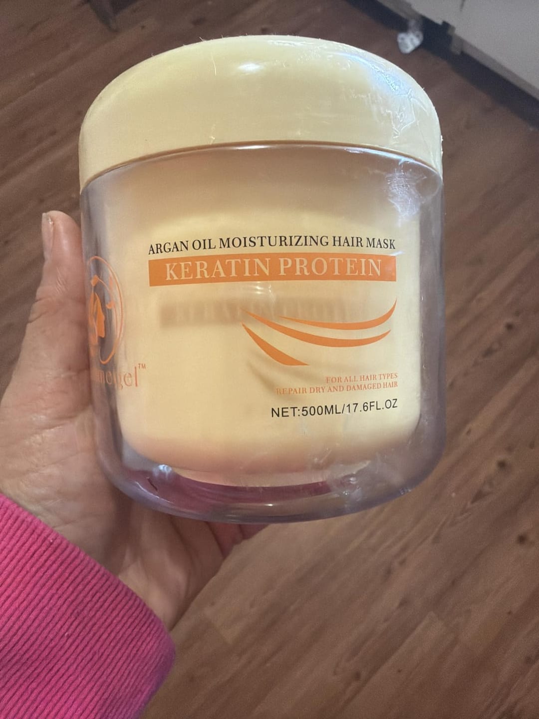 Customer photo review of Mascarilla Capilar Reparación Intensiva