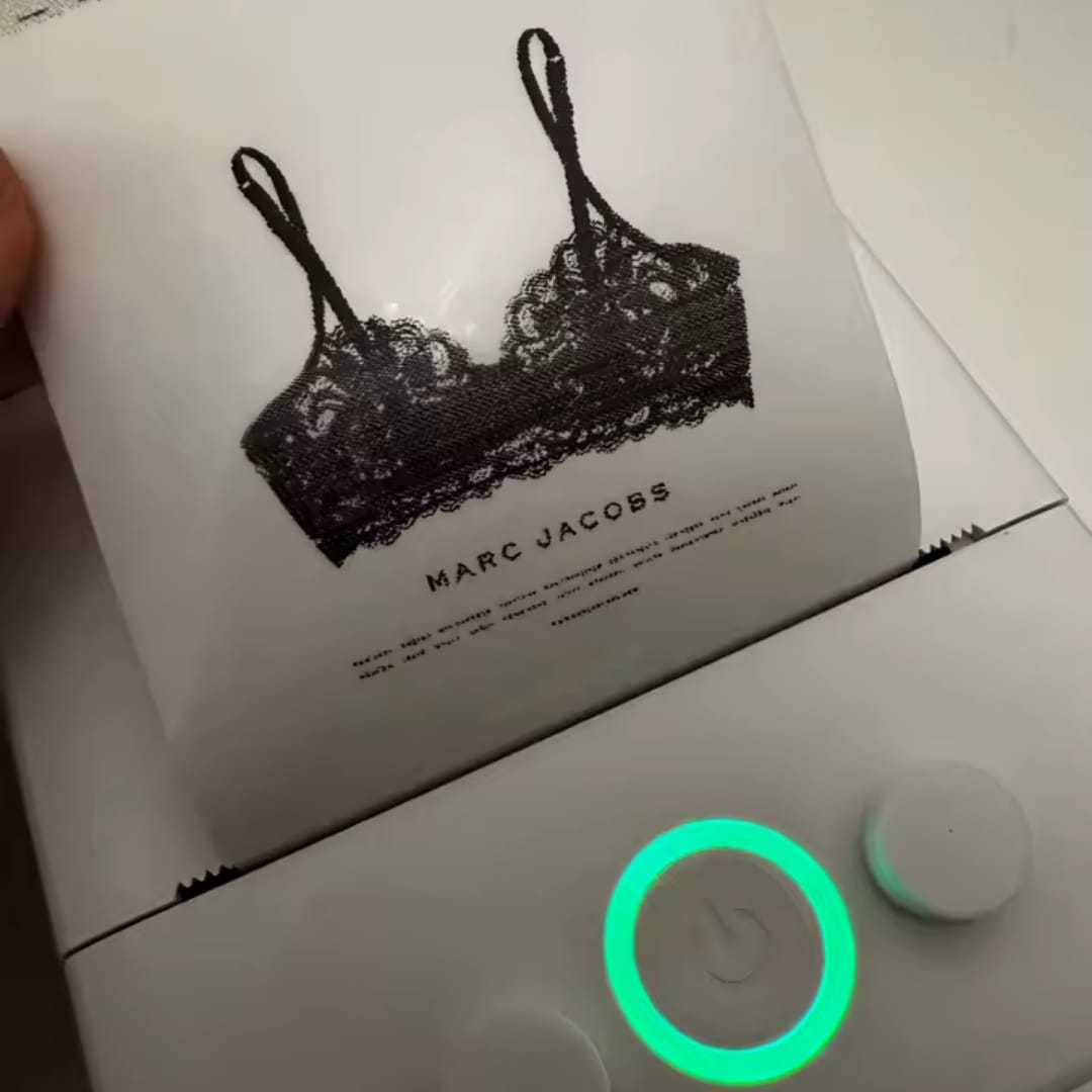Customer photo review of Mini Impresora Térmica Bluetooth Portátil