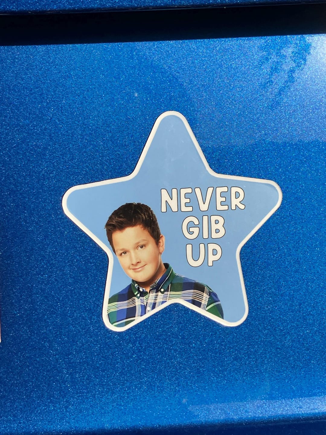 Customer photo review of Never Gib Up
