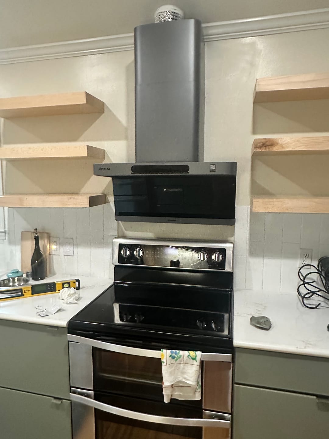 Customer photo review of Arspura 30'' F1 High-Velocity Range Hood