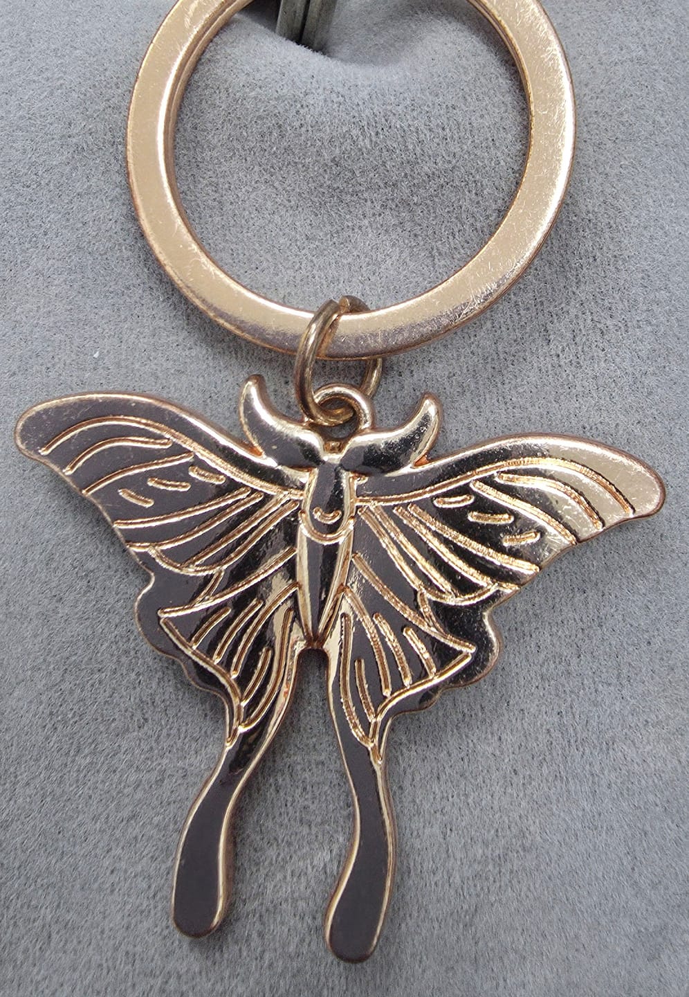 Customer photo review of Mond-Motte Schlüsselanhänger – Symbol für Transformation