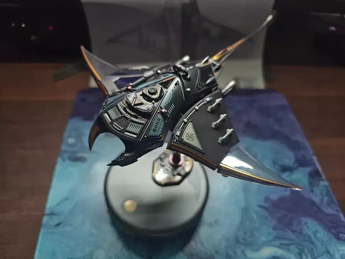 Customer photo review of Mechanical Manta Ray Kit – ROKR MI06 Ocean Model