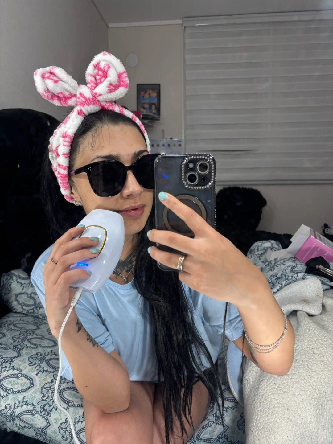 Customer photo review of Depiladora Laser IPL