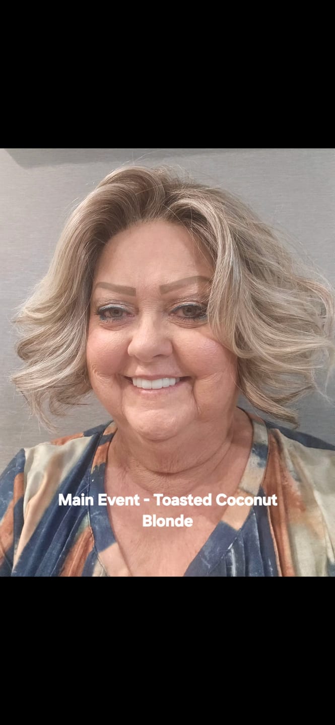 Customer photo review of MAIN EVENT - Toasted Coconut Blonde
