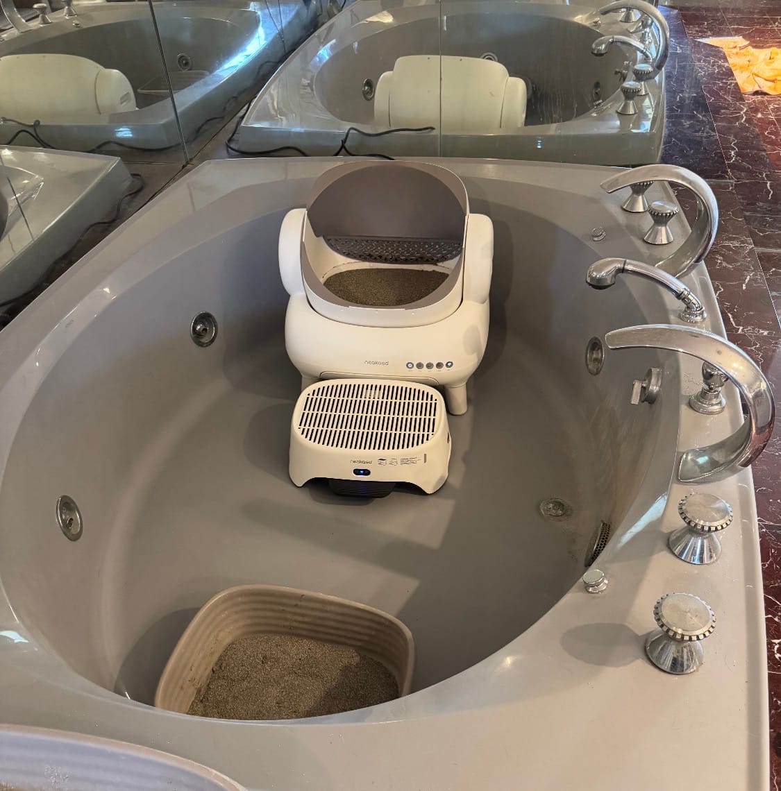 Customer photo review of Neakasa M1 Lite Plus Automatic Litter Box + AirStep Bundle