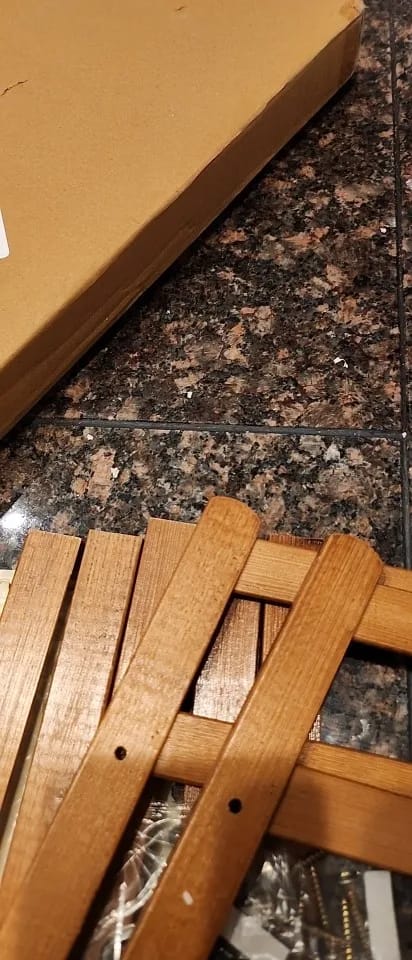 Customer photo review of 2-Layer Bamboo Countertop Organizer Coffee Cup Holder for Kitchen & Home