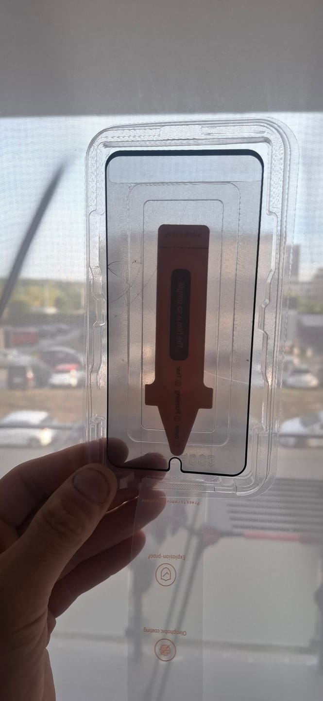 Customer photo review of 3-w-1 Szkło Ochronne - Samsung-A