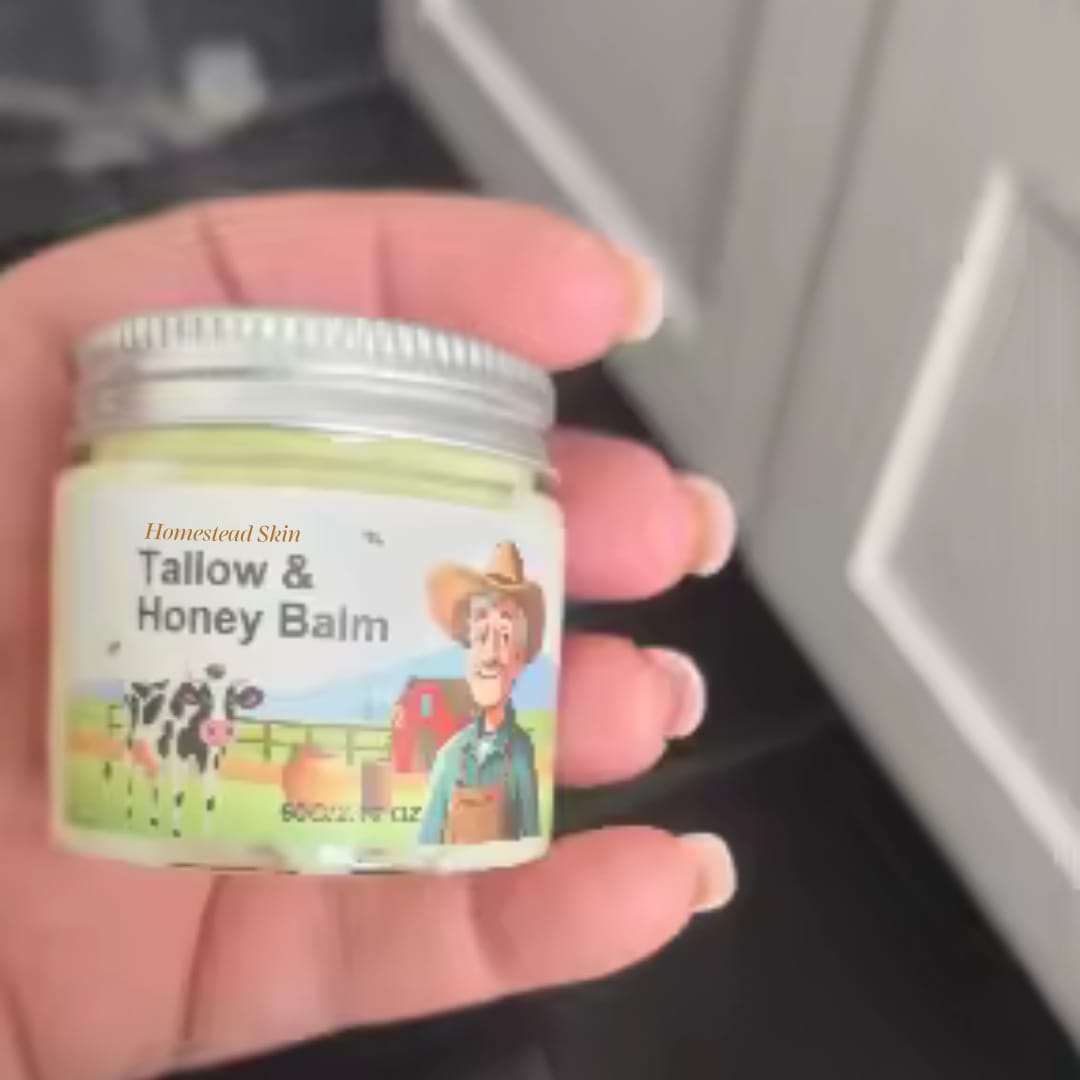 Customer photo review of Tallow & Honey Balm - 2 oz