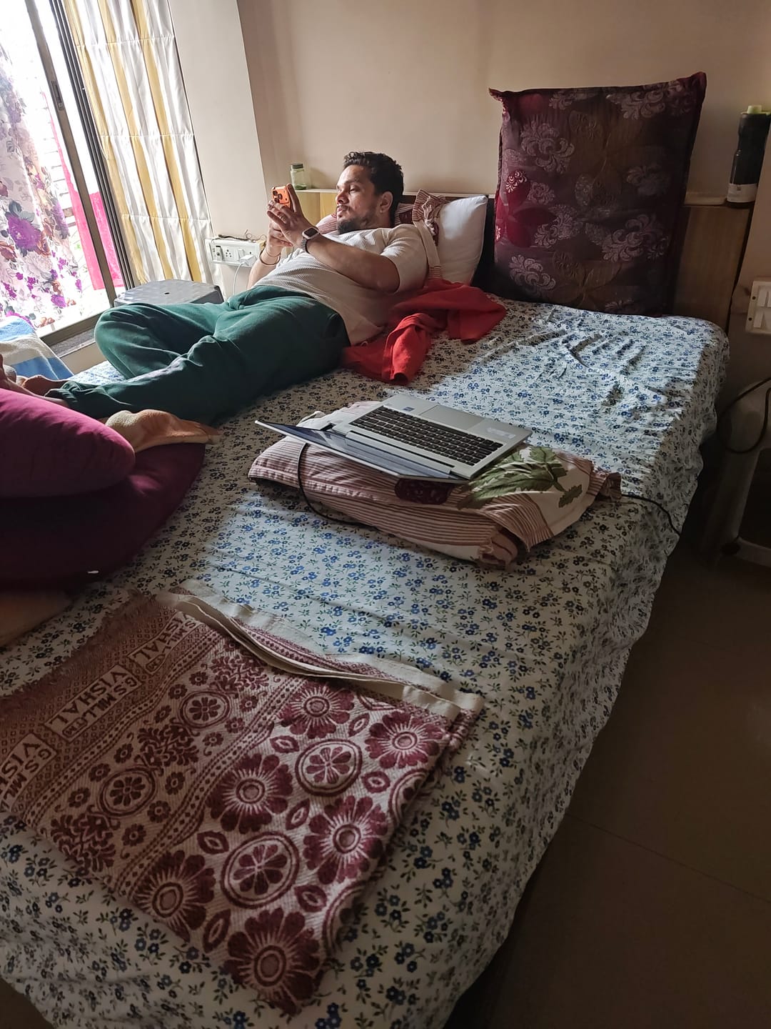 Customer photo review of Flo Adjustable Pillow (Fibre)
