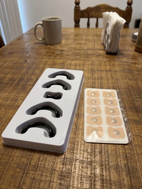 Customer photo review of Oxia — Kit Dilatador Nasal Magnético