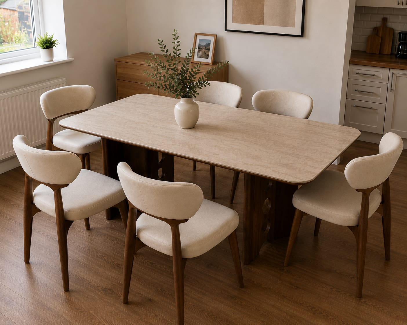 Customer photo review of Marlborough Dining Table