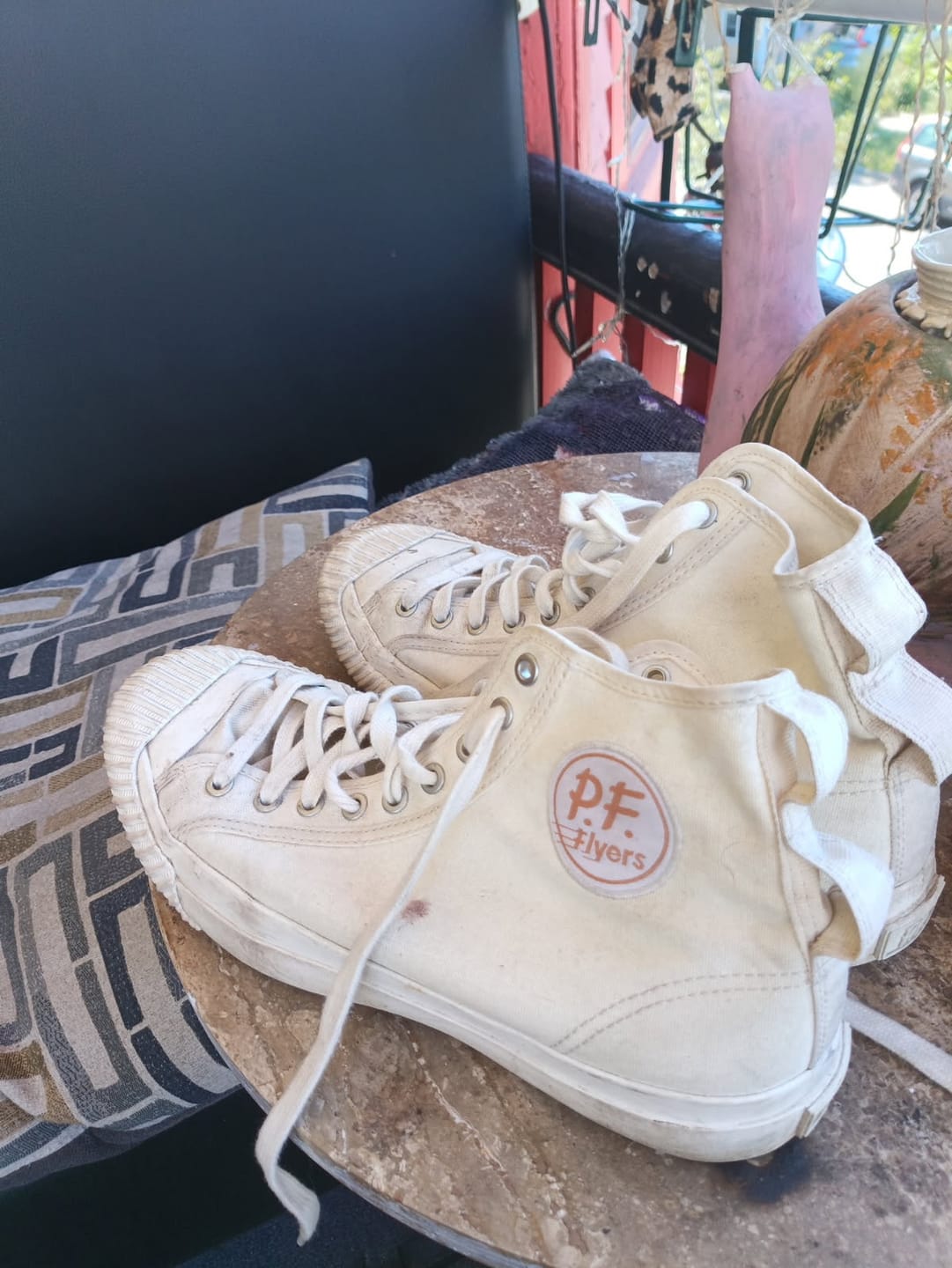 Customer photo review of Grounder High-Top Sea Salt
