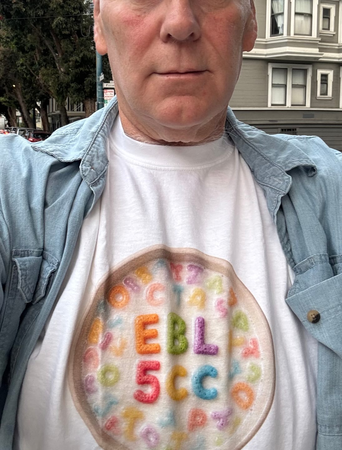 Customer photo review of EBL 5cc T-shirt