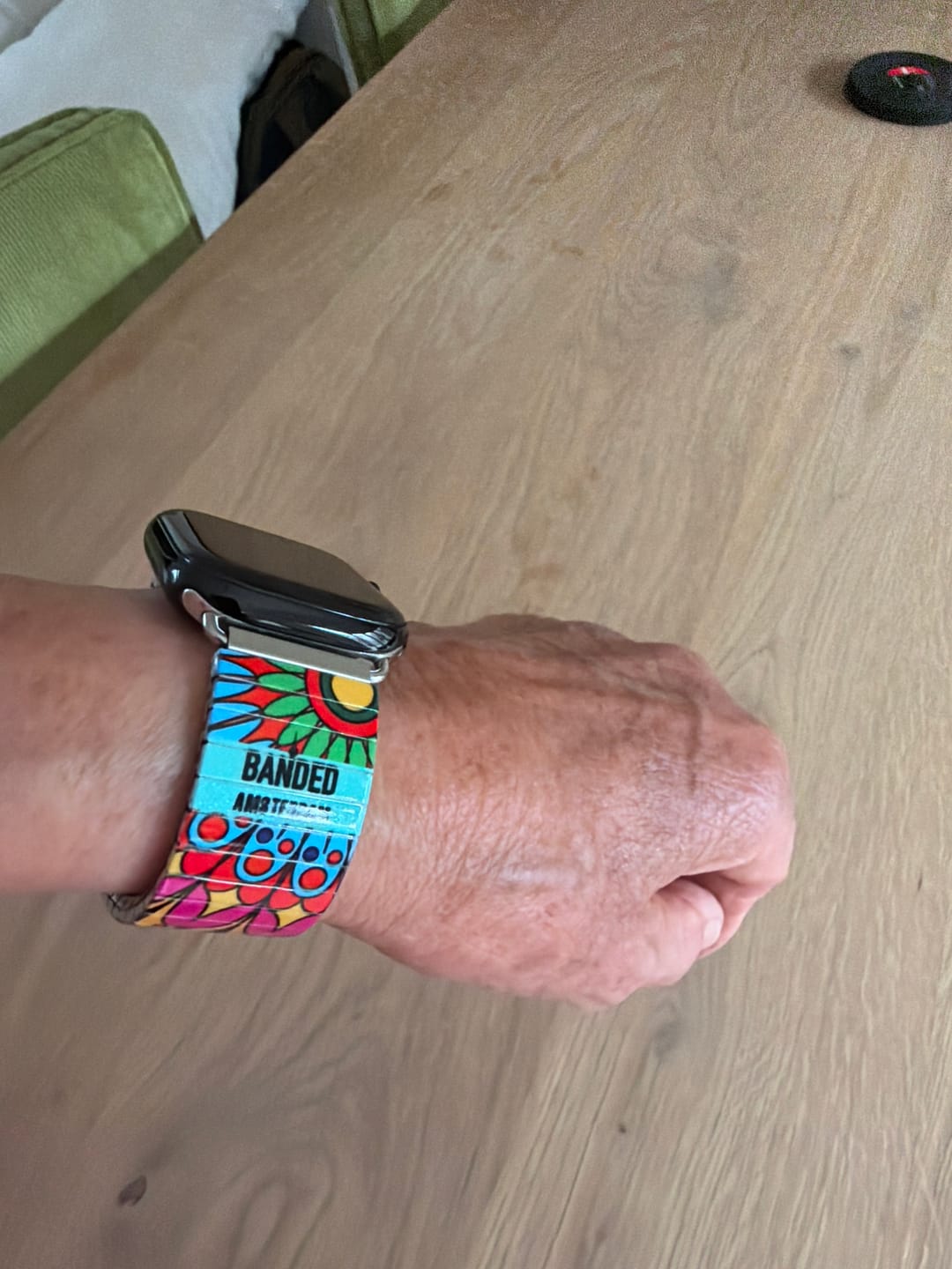Customer photo review of Caravan of Love - Vagabond Sunset - Banded™ Smart Watch - Classic